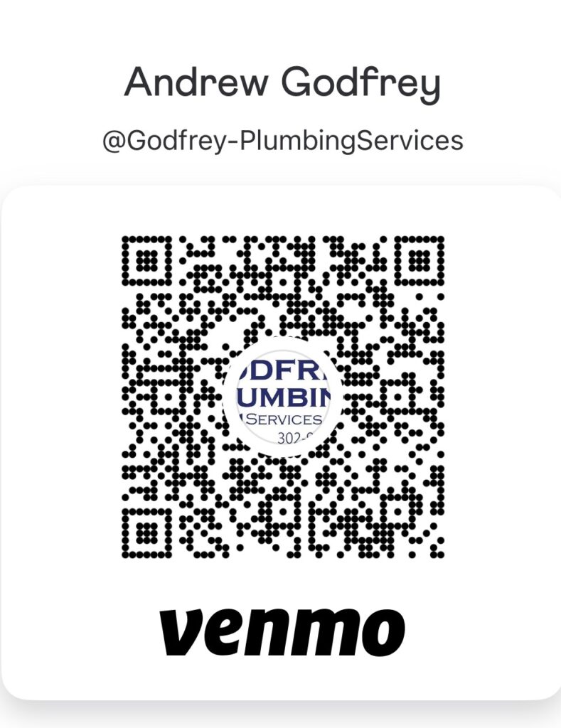 Godfrey Plumbing Services Venmo QR Code